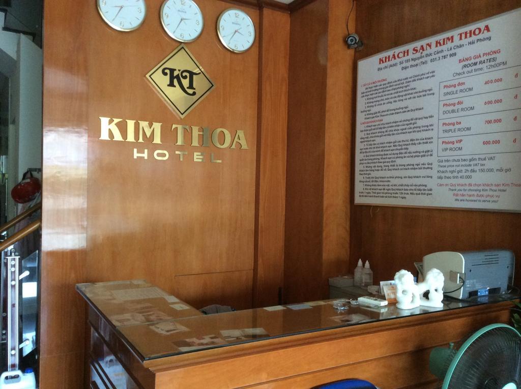 Kim Thoa Hotel Hai Phong Exteriér fotografie